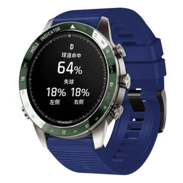 Silicone Canvas Quick Release Garmin Watch Strap