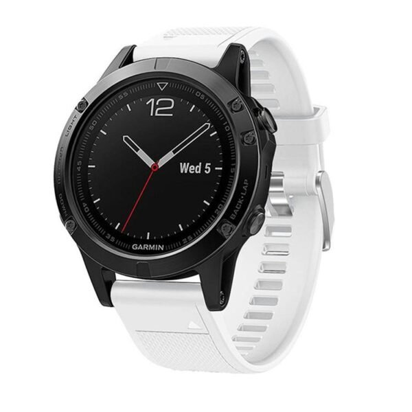 Rhombus Texture Silicone Garmin Watch Strap 22mm