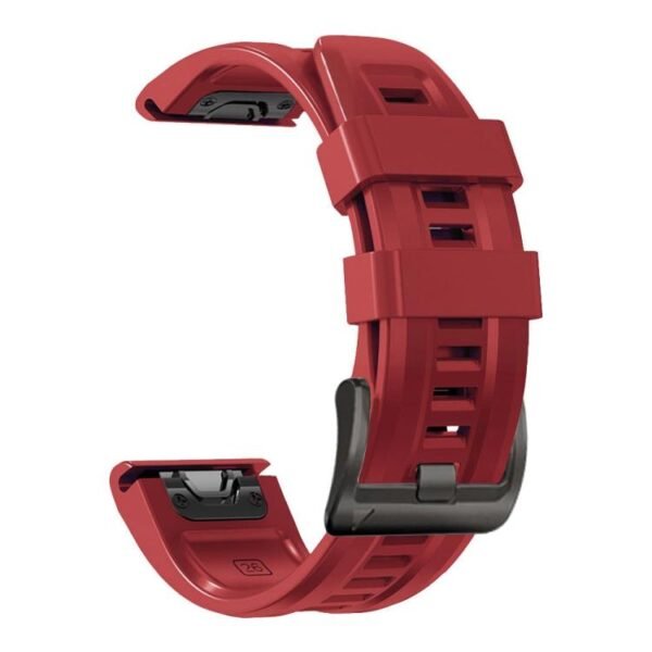 Silicone Sport Pure Color Garmin Watch Strap