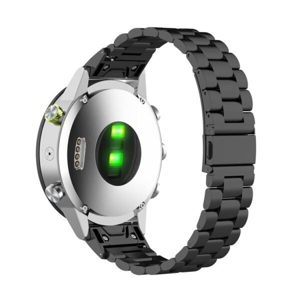 Tri-beads Flat Buckle Titanium Alloy Garmin Watch Straps